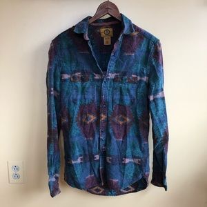 Stapleford Flannel - XS Aztec Pattern